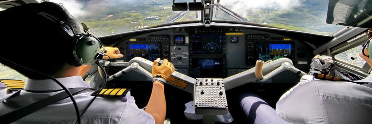 Aircraft cockpit and pilots